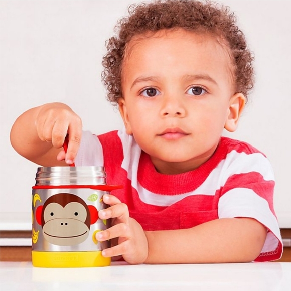 SKIP HOP INSULATED FOOD JAR (Monkey) - Picture 6 of 6